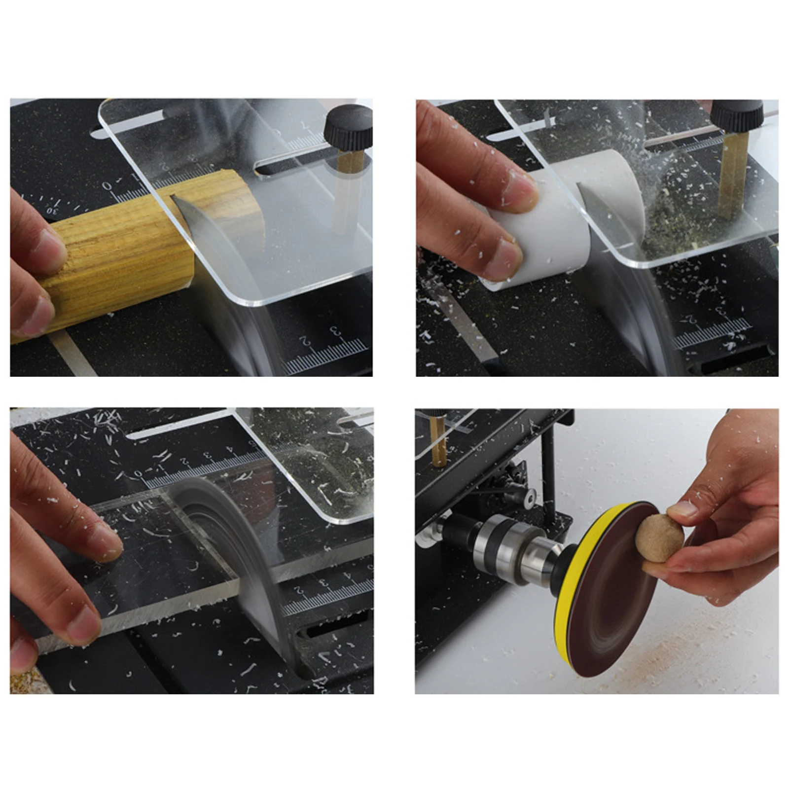 Mini Precision Table Saw Small Home Table Saw Portable Woodworking Push Table Saw Multi-function Cutting Machine