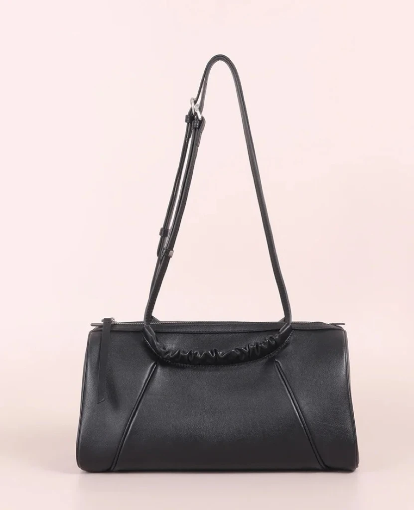 

2026 Новая кожаная сумка растительного дубления, сумка-подушка с рюшами, универсальная высококачественная сумка на плечо, сумки для подмышек