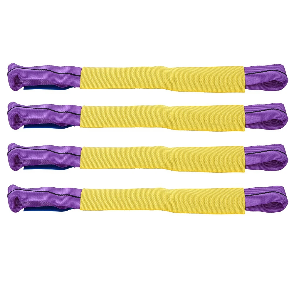 Sangles de récupération pour jantes en alliage, Sangles de fixation pour jantes en alliage, Sangles de transport pour remorque Jaune/Violet