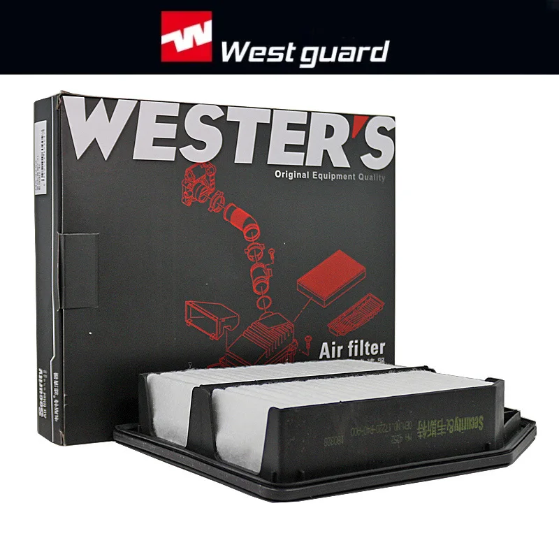 

WESTGUARD Air Filter For Honda Accord VIII 2007-2013 2.4L Gen 8th, For Honda Crosstour 2.4L Replace 17220-R40-A00 MA4252