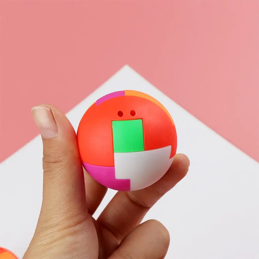 Colorful Educational Toys Creative Children's Toys Ball-shaped Assembled Ball Block Puzzle Children's Educational Toys