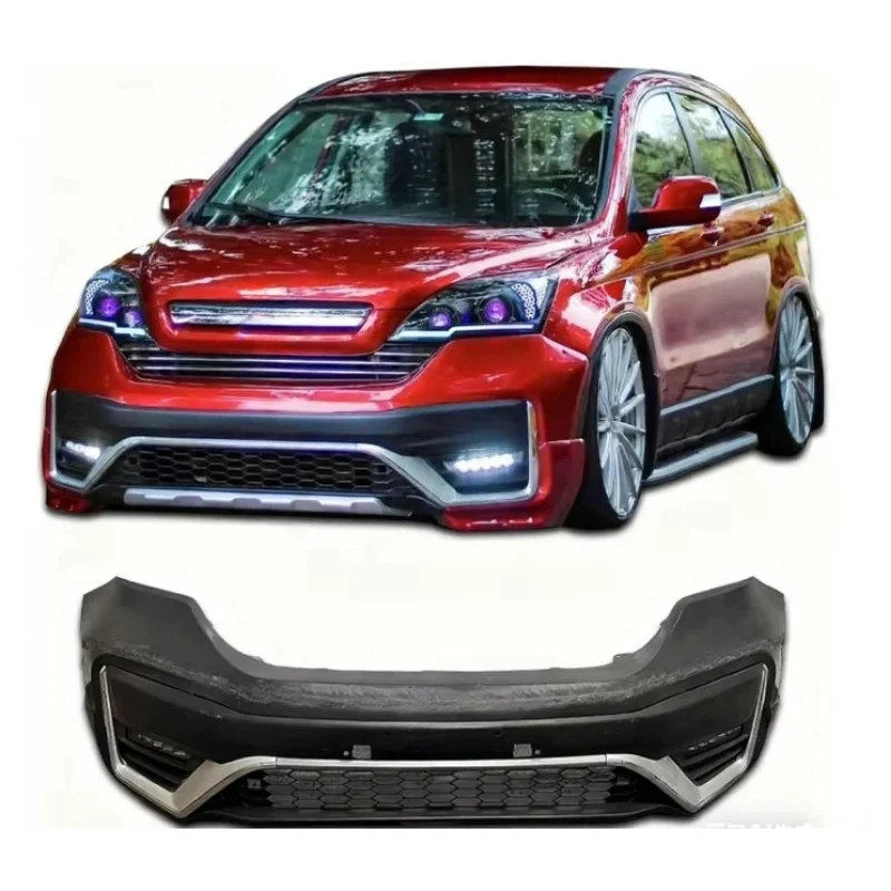 

Upgrade New Front Bumper Grille for 07-16 for CRV High Quality Plastic CRV Body Kit Spoiler Diffuser Exhaust Aftermarket