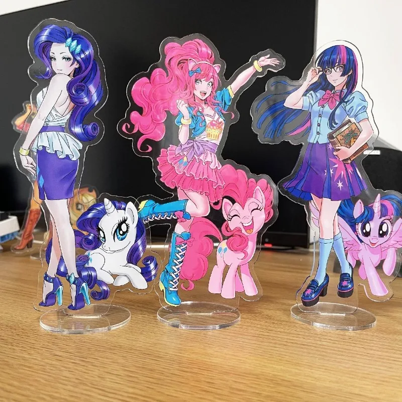 10 cm My Little Pony Animationsperipheriegeräte Twilight Sparkle Acrylständer Mode Desktop-Dekoration Ornamente Hochwertige Geschenke