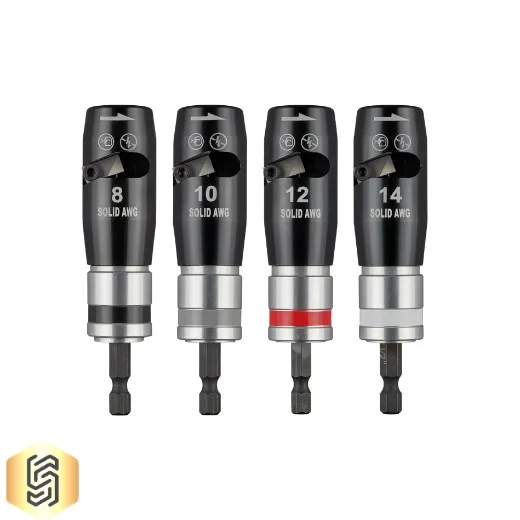 

Набор для зачистки проводов Milwaukee 48-32-6406, 4 предмета, для проводов 8-14 AWG, для ударных шуруповертов