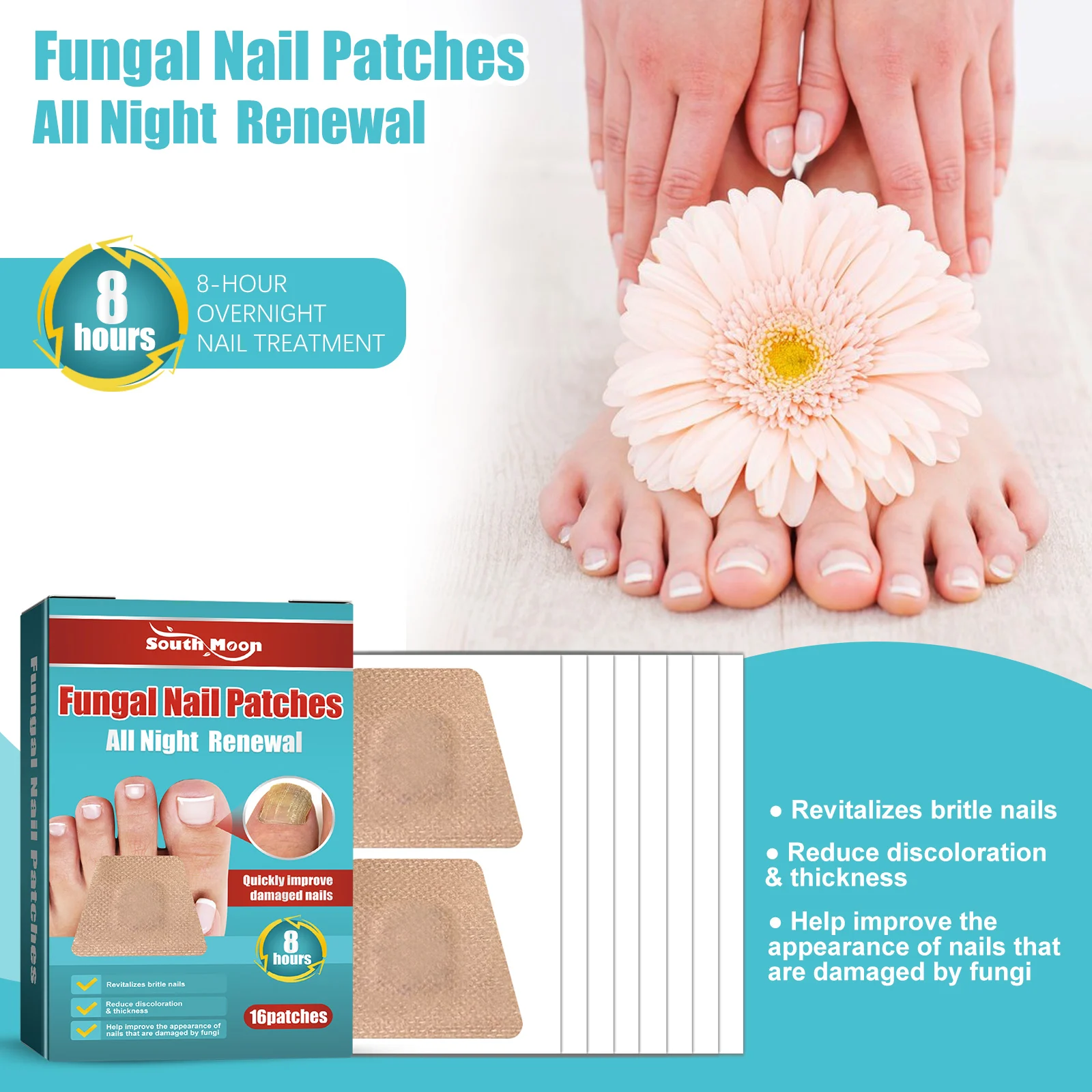 Nail Repair Patch Waterproof R - Nail Art Maroon review and price