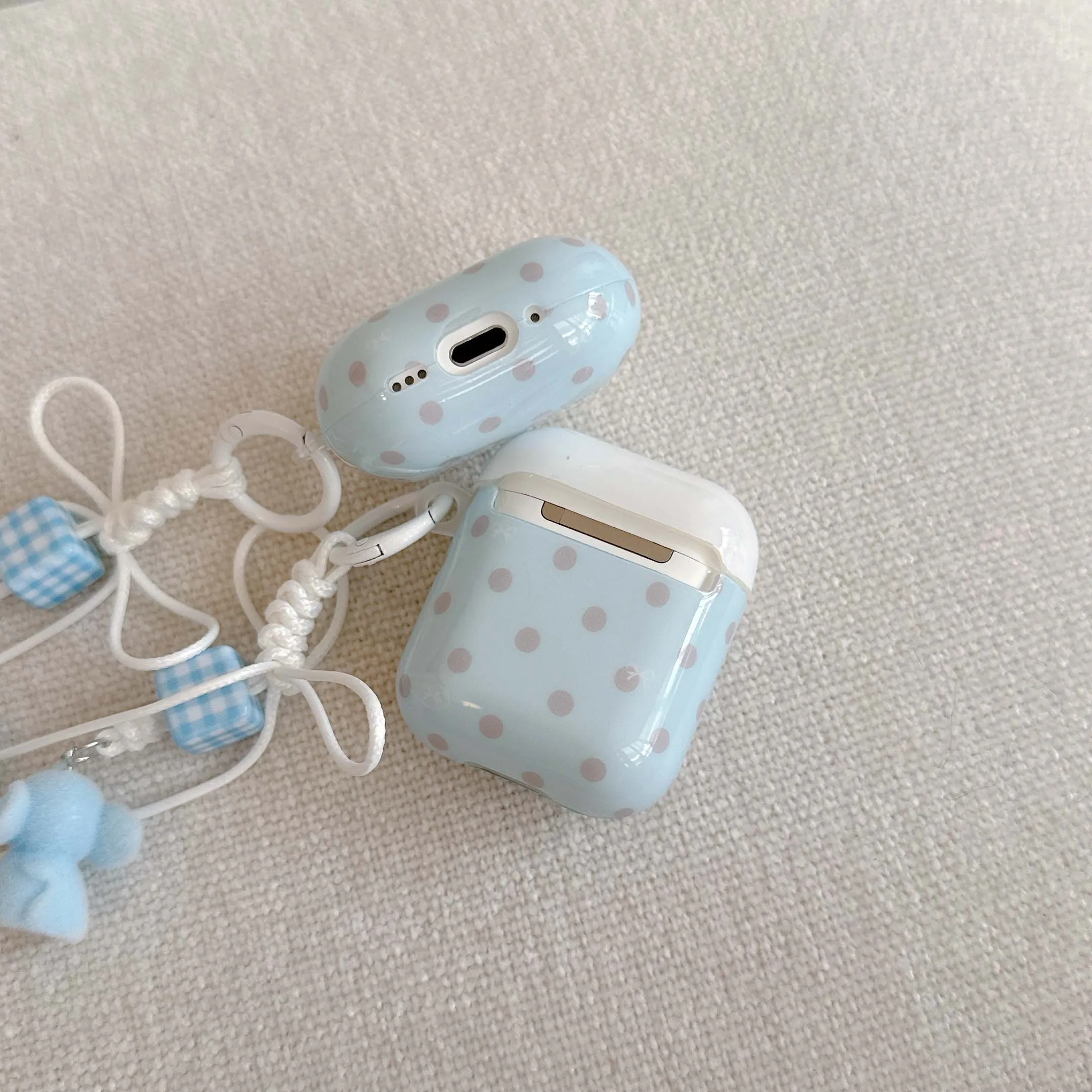 Happy blue imd funda para auriculares jane caja de carga inalámbrica bluetooth para apple airpods pro 3 2nd 2 1 4 ins cubierta colgante de elefante