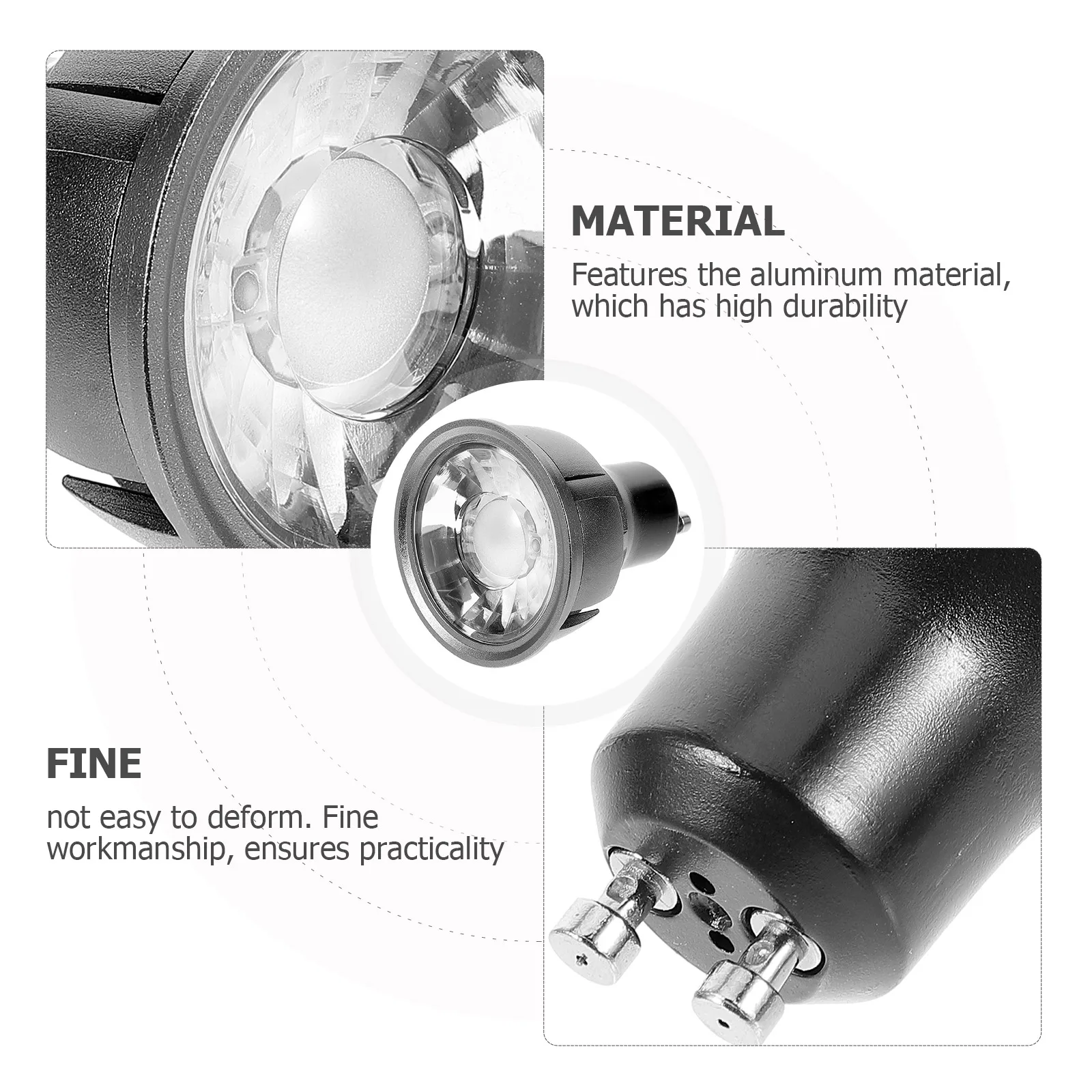 

s GU10 LED Light Bulb 3W Warm Color 12v Wax Warmer Bulbs Aromatherapy Melting Lamp Spotlight Wax Burner Replacement
