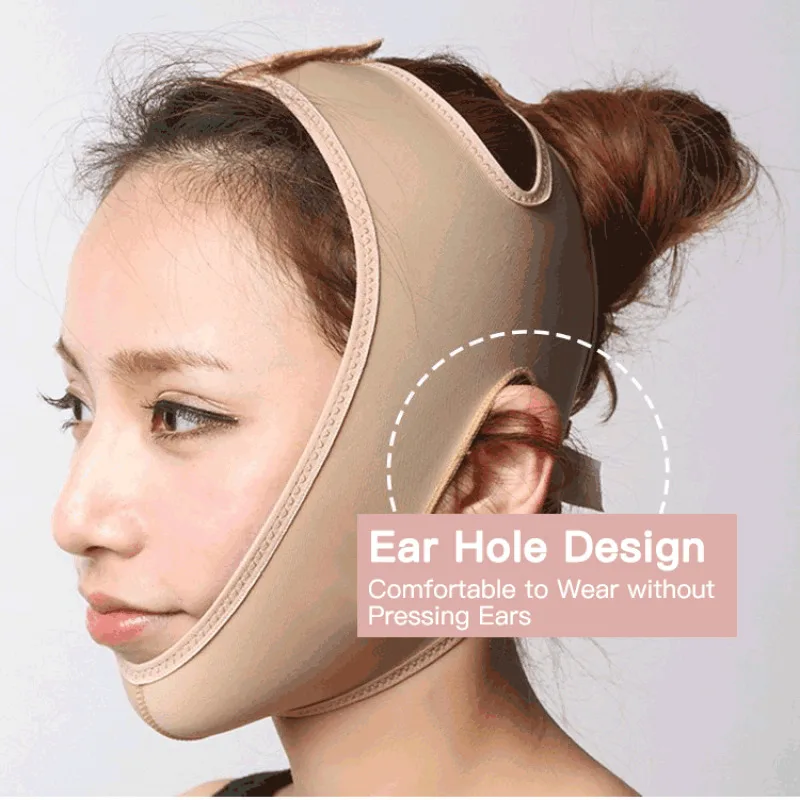 Elastic Face Bandage Slimming Tapes V Line Shaper Chin Cheek Face Lift Devices Jawline Facial Massager Wrinkle Women Beauty Care