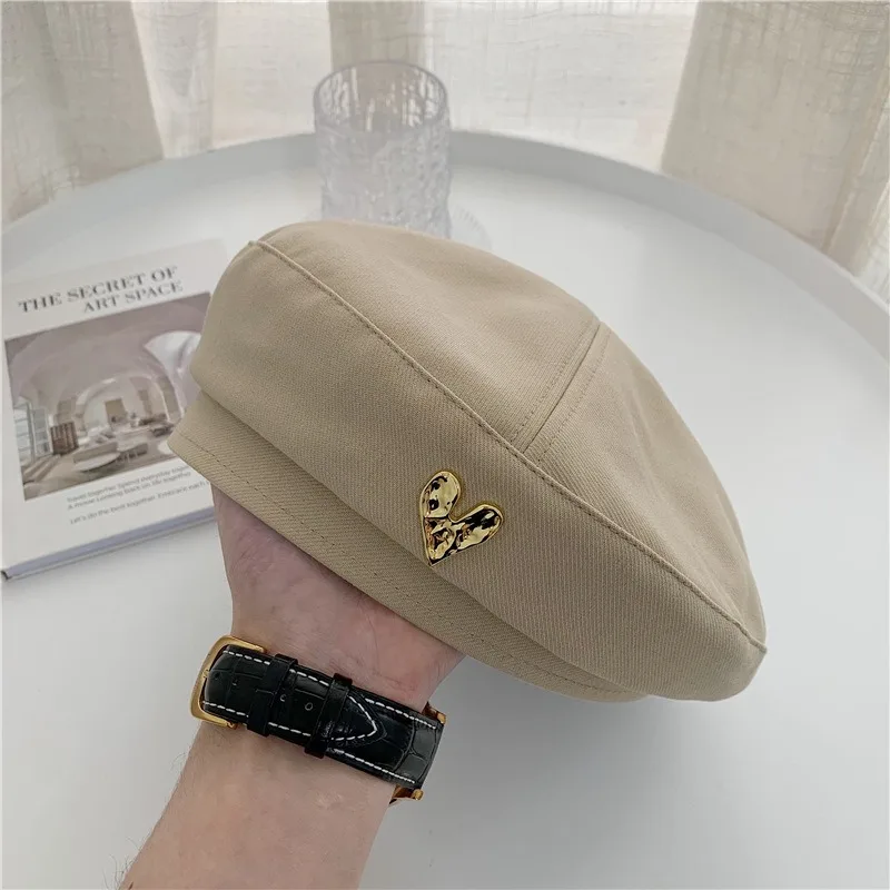 قبعة فنان من الصوف من Sweetie Style قبعة تنحيف الوجه للكلية أنيقة طوال اليوم متعددة الاستخدامات كاجوال للنساء والفتيات والنزهات والمقهى