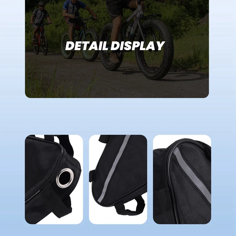 Bicycle Bag Triangular Battery Pack Bicycle Battery Pack Electric Bicycle Lithium Battery Triangular Bag A-A50M