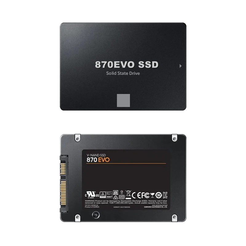 Imagem -03 - Interface Interna de Unidade de Estado Sólido Disco Rígido Externo de Alta Velocidade para pc 870 Evo Sata Iii Ssd