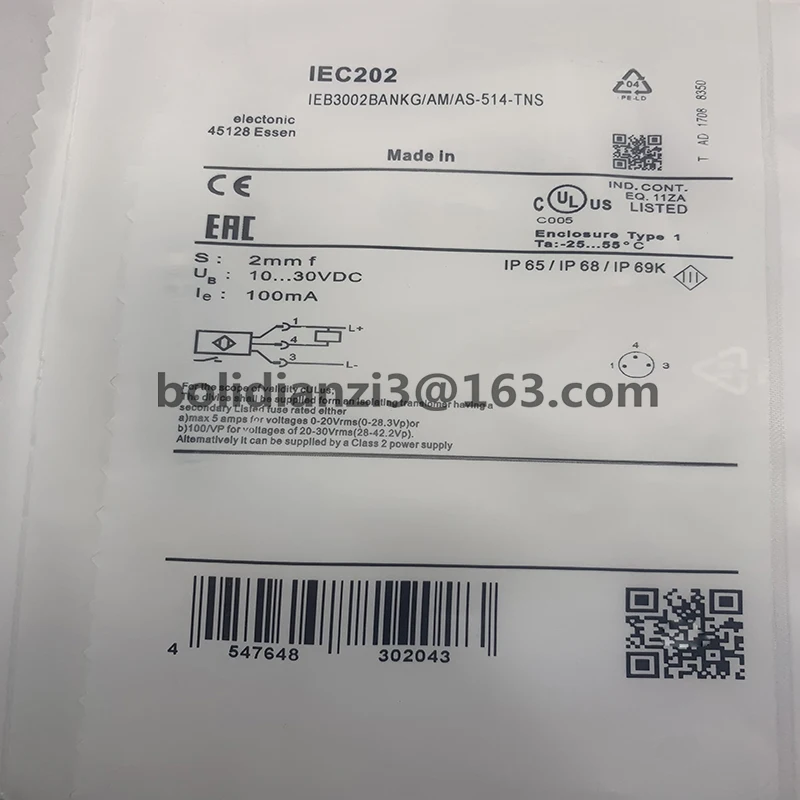 Interruptor Original Sensor Proximidade, IE1001-2M