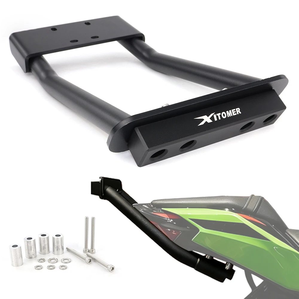 

Motorcycle Scrape Bar Tail Bar With Subcage For Kawasaki Ninja ZX-10R 2016-2025 Ninja ZX-10RR 2021-2025 Rear Rack Stunt Parts