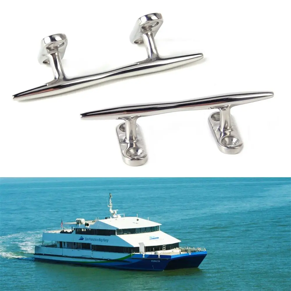 Accessories Mooring Marine Cleat Tie Stainless Steel Deck Line Rope Bollard Dock Boat Yacht