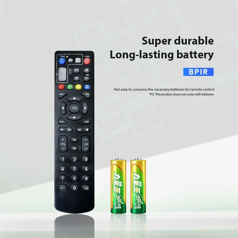 BPIR Universal Infrared Learning Remote Control Wireless Silent TV Remote Control  Applicable To All Kinds Of Set-top boxes