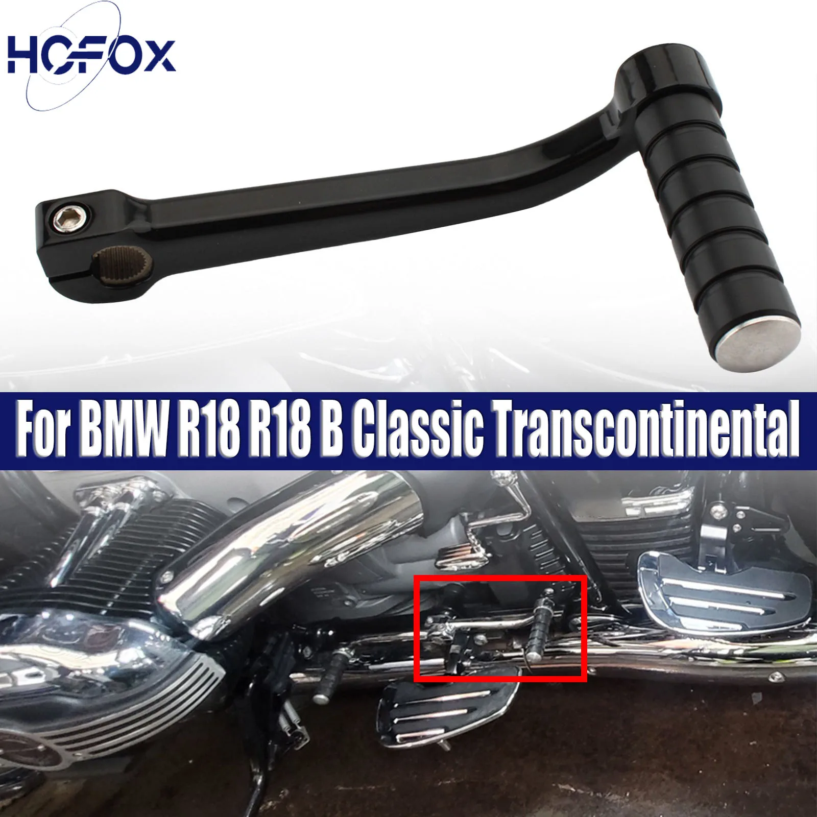 

Motorcycle Accessories Gear Shifter Shift Pedal Step Backward For BMW R18 R18 B Classic Transcontinental