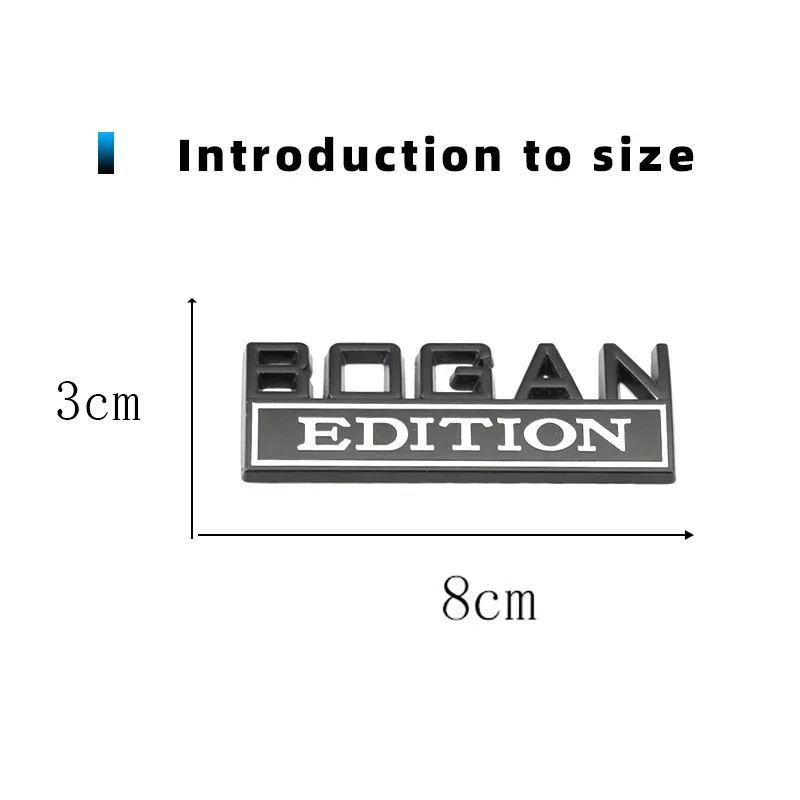 Car Front Grill Badge Trunk Sticker for Bogan Edition Logo Honda Hyundai Infiniti ISUZU Jaguar Jeep Subaru Suzuki Volkswagen