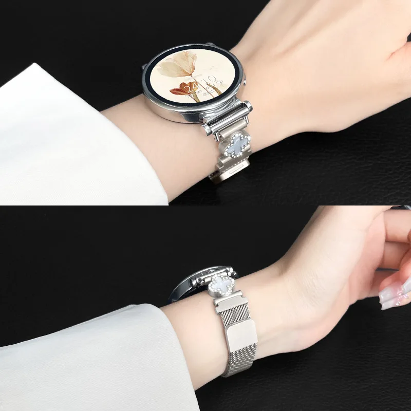 Металлический ремешок для часов Huawei GT5 Pro GT4 41 мм 46 мм Браслет Correa Спортивный ремешок для часов Huawei GT4/GT3/GT2 Женский браслет