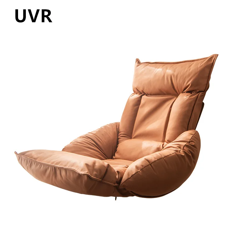 UVR Lazy Sofa Tatami Folding Single Sofa Chair Living Room Backrest Chair Floating Home Window Chaise Lounge Chair Reading Chair