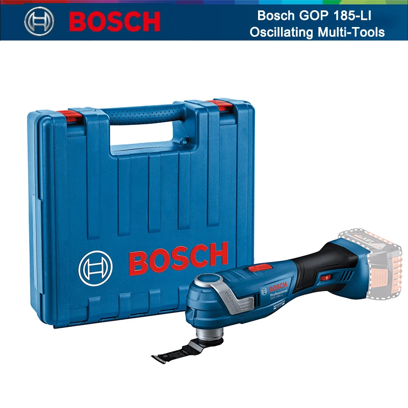 Bosch GOP 185-Li Cordless Oscillating Muli-Tool 18V Brushless Universal Treasure Rechargeable Handheld Cutting Machine