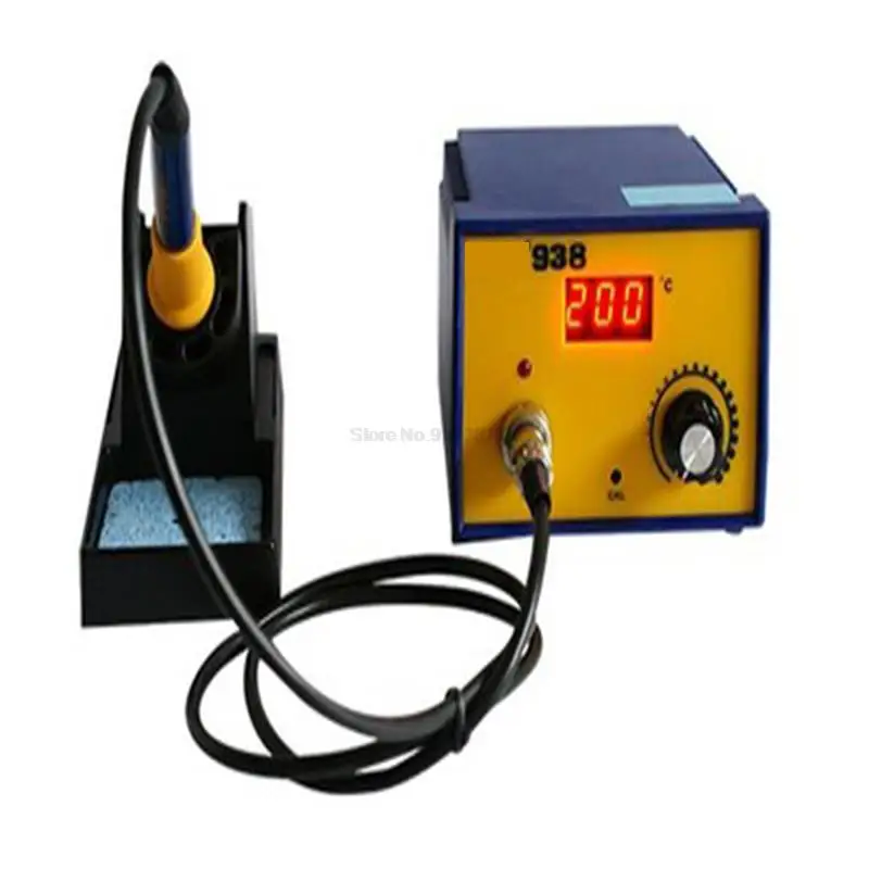 High-power Digital Temperature Soldering Station 938 Digital Adjustable Soldering Iron 110V / 220V Digital Temperature Soldering