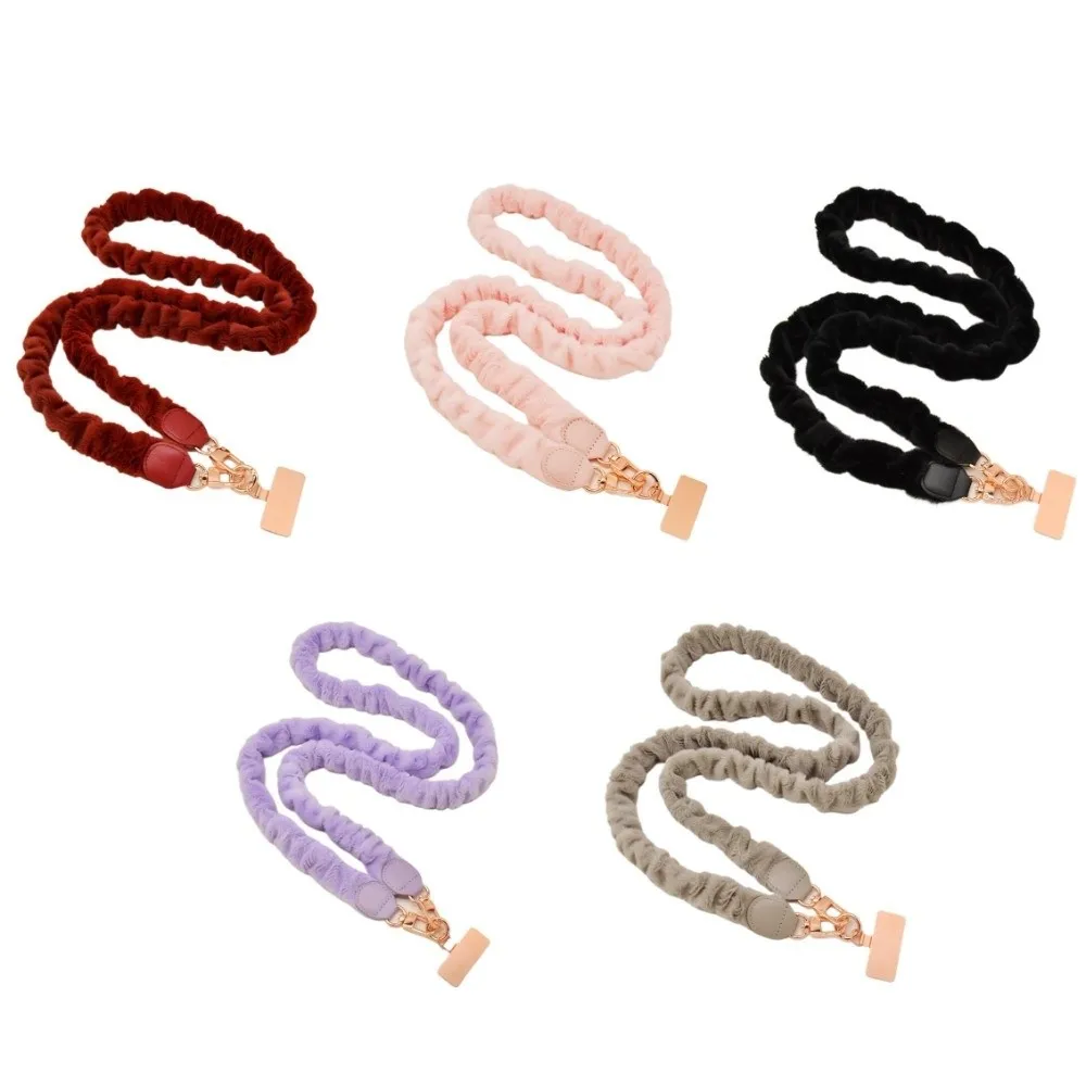 Corda Cordino per cellulare Collo lungo Appeso Tracolla per telefono Fibbia in metallo Catena per cellulare staccabile Viaggio all'aperto