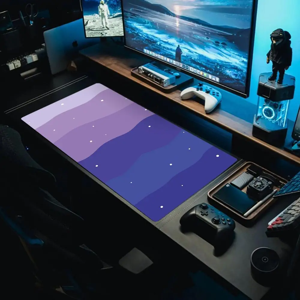 

Starfall Purple BlueMouse Pad Extra large waterproof and stain-resistant mouse pad