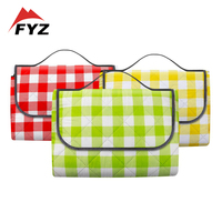 200x200cm Camping Mat Waterproof Moisture-proof Thick Carry Bag Picnic Mat Big Blanket Hiking Beach Traveling Outdoor Activities