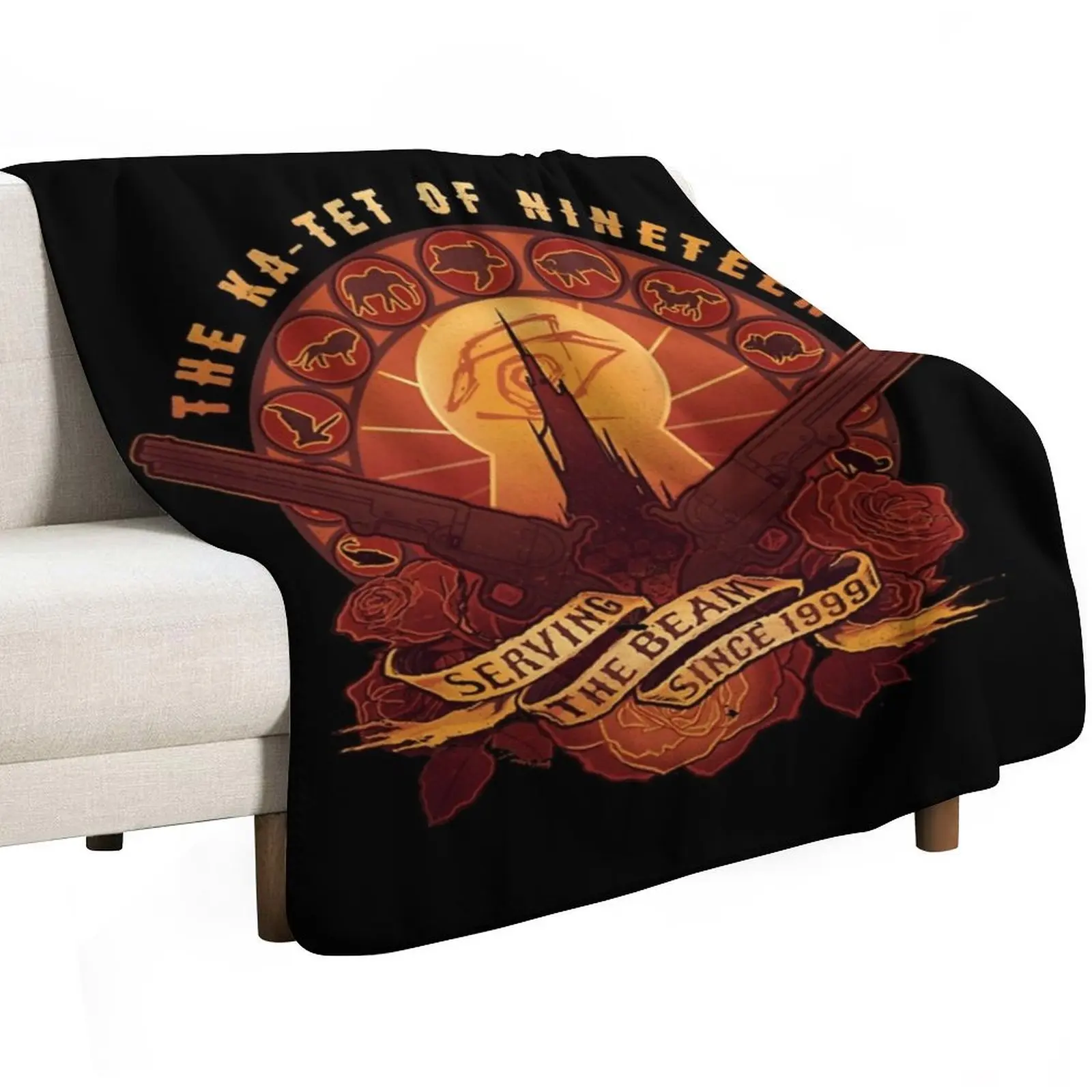 

The Ka-Tet of Nineteen Throw Blanket Large Hair Thermal Decoratives Blankets