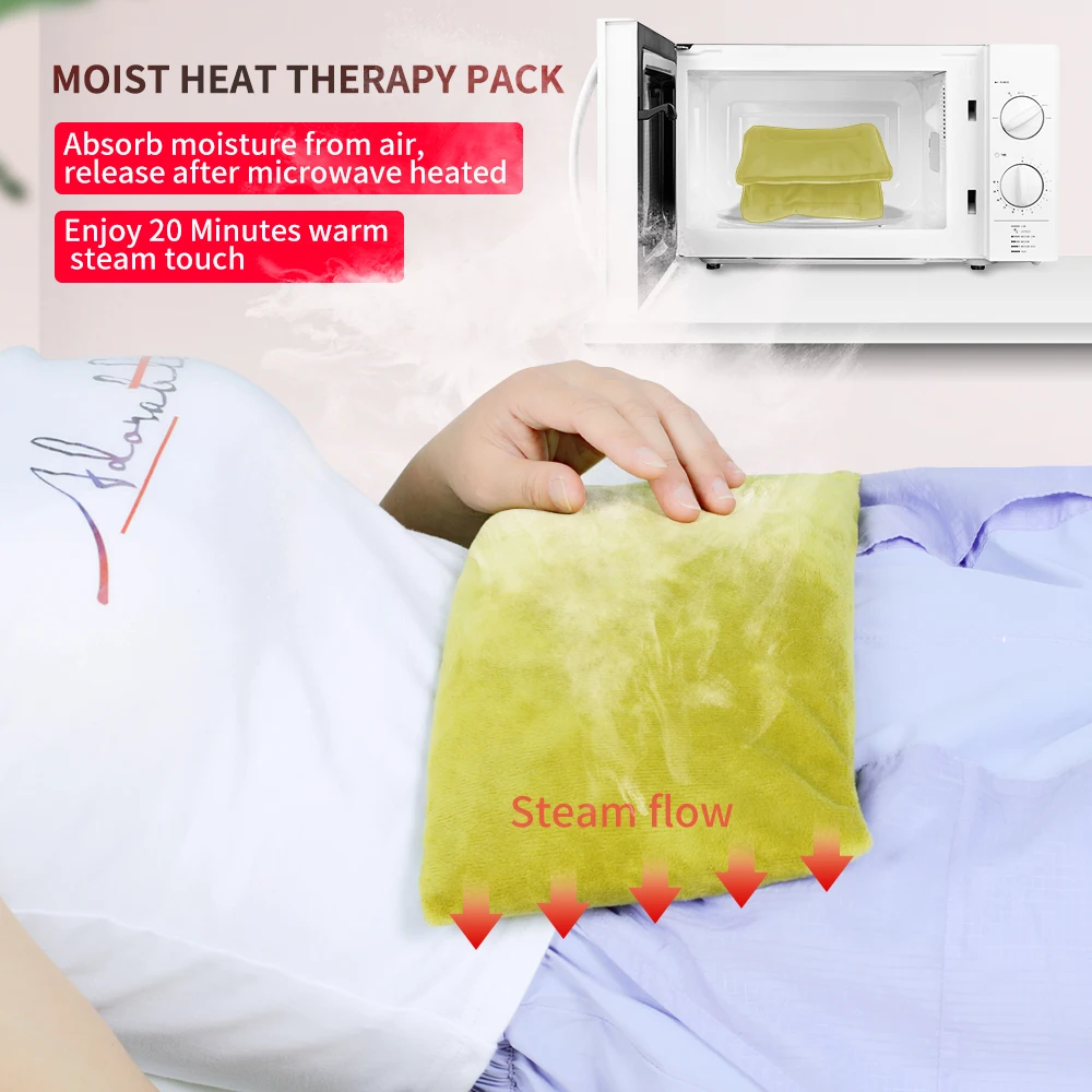 Freemol Microwave Moist Heating Pad Relief Shoulder, Neck, Waist and Abdomen Pain And Relaxes Muscle Hyperthermia Pack