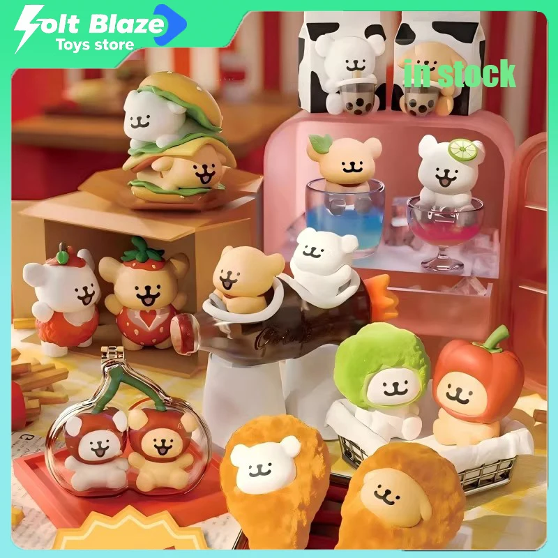 

Genuine TOPTOY Maltese Line Puppy Fast Food Restaurant Series Blind Box Cute Mini Anime Figure Room Display Kawaii Gift for Girl