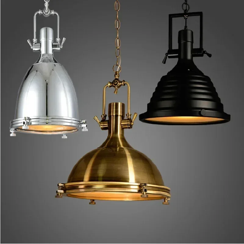 

Nordic Retro Industrial Nostalgic Pendant Lights Modern Home Decoration Led Lamp Bedroom Dinning Room for Bar Ceiling Chandelier