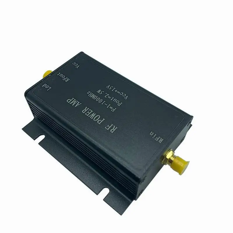 AMPLIFICADOR DE POTENCIA DE BANDA ANCHA Rf (1-1000MHz, 2,5 W), en Stock, se puede disparar directamente