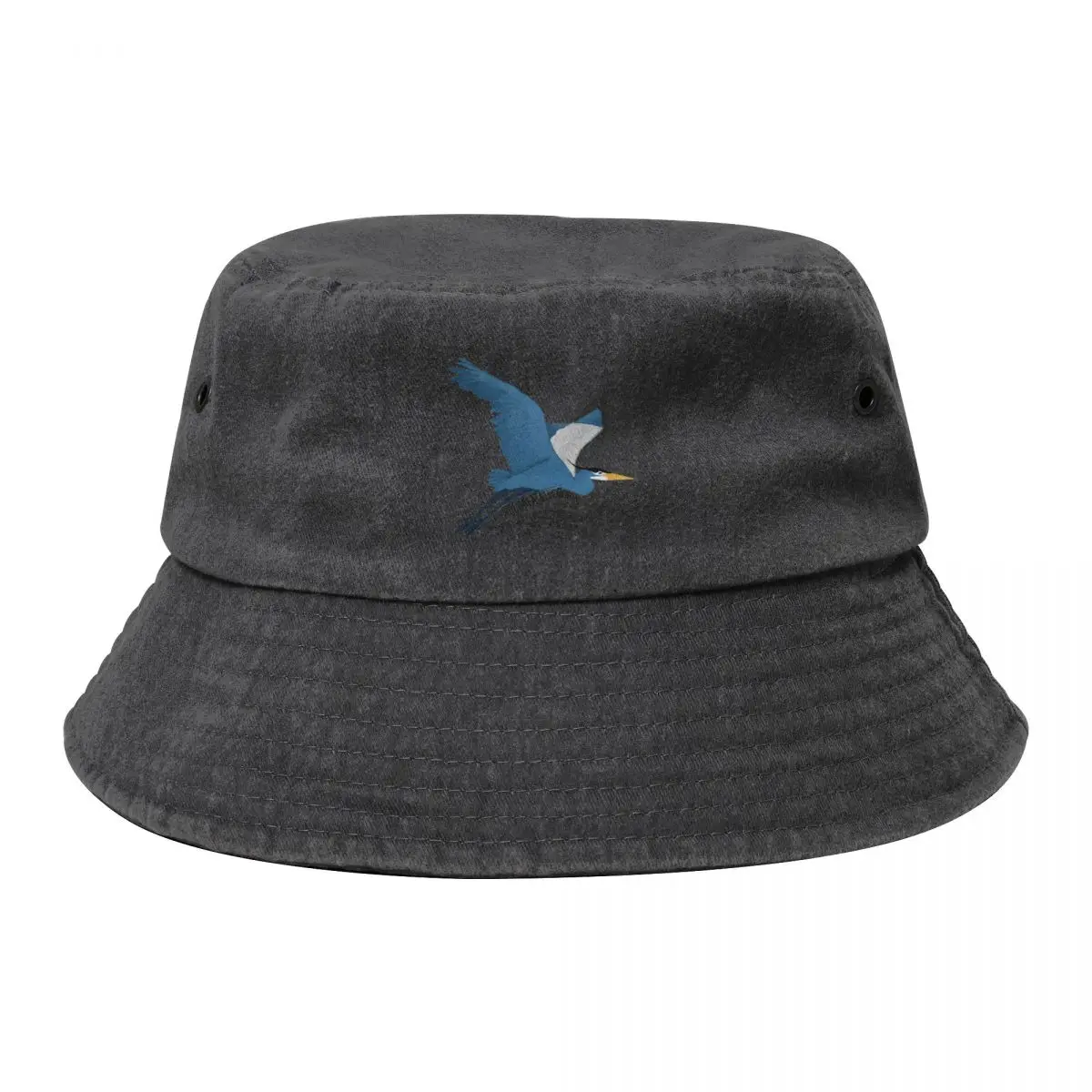 

The Great Blue HeronCap Bucket Hat fishing caps man western Hat Brand Man cap hats on offer Golf Men Women's
