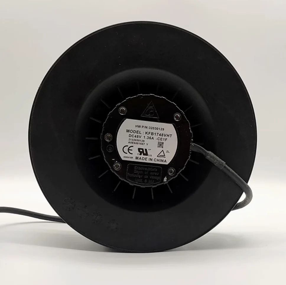 48V 1.36A frequency converter control centrifugal turbine circular fan KFB1748VHT
