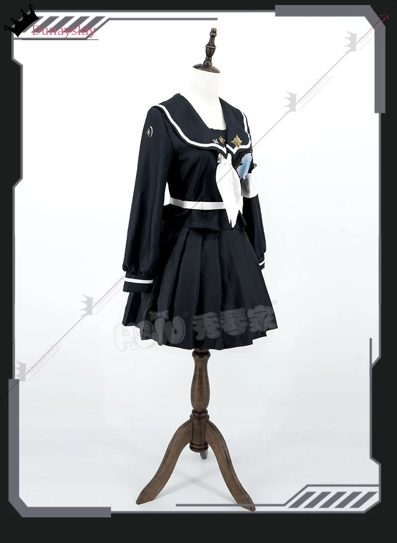 A centena linha-amemiya darumi cosplay traje jiakei vestidos uniformes do ensino médio anime carnaval festa role-play ternos 