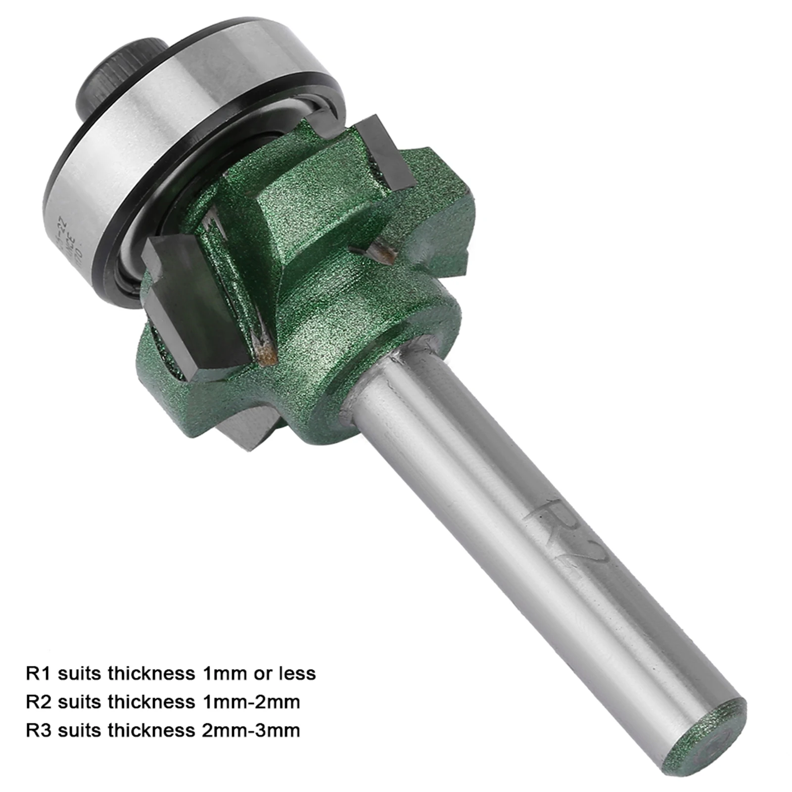 R1/R2/R3 النجارة قاطعة المطحنة 4 الأسنان التشذيب القاطع المتقلب راوتر بت التشذيب القاطع