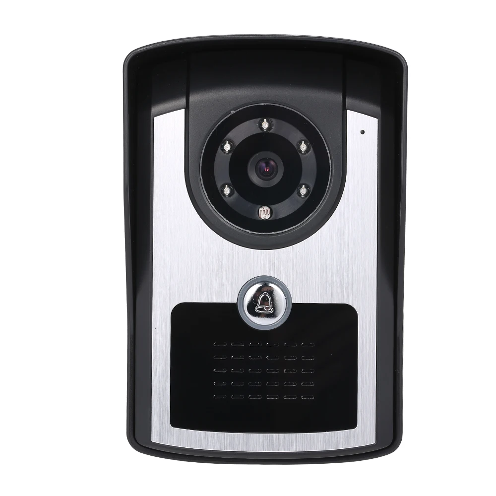 7 inch Monitor HD Camera Video Door Phone Doorbell Intercom System IR Night Vision Wired Doorbell Camera