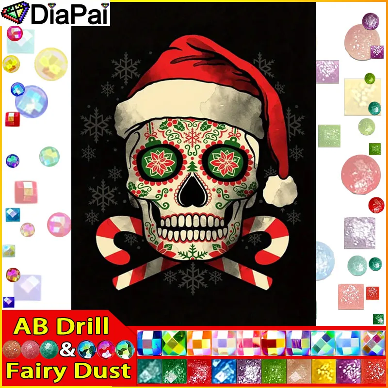DIAPAI Fairy Dust AB 5D Diy Diamond Painting Cross Stitch 