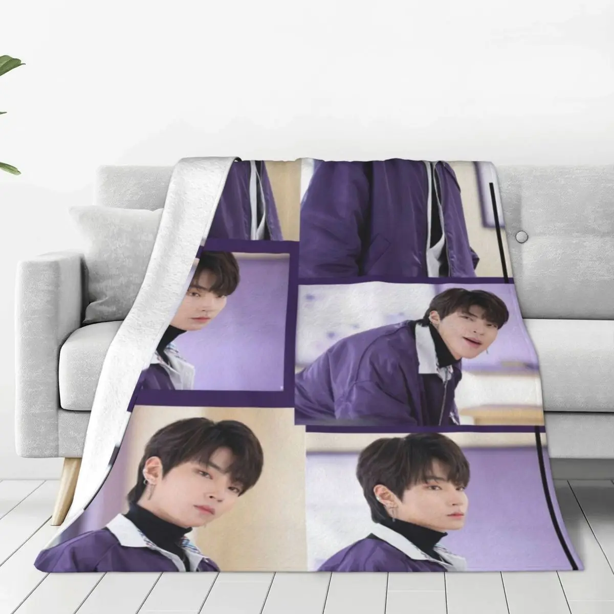 Fluffy Baby Blanket Hwang In Yeop Sofa Camp Nap Bedspread Cozy Flannel Blanket Bedroom Decor
