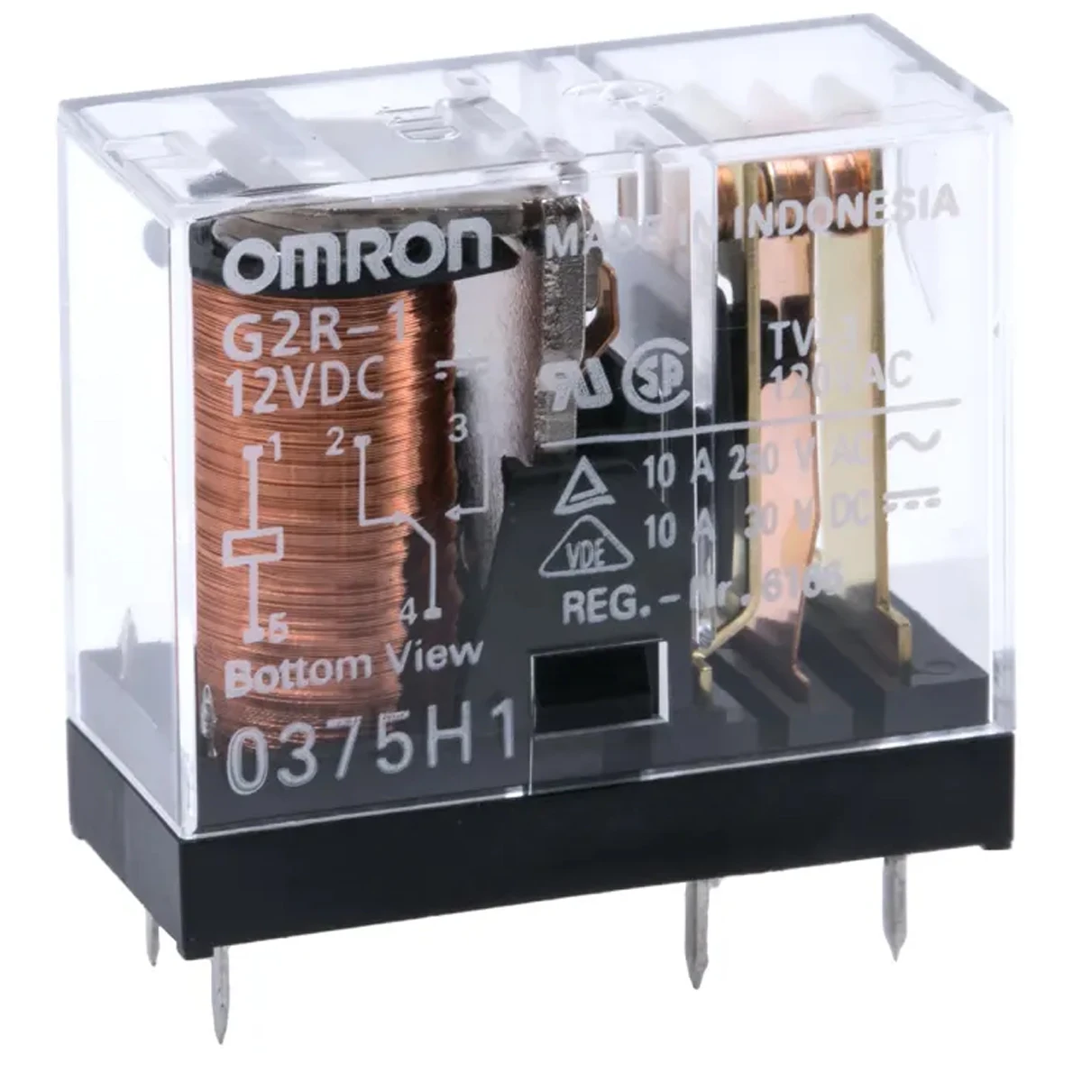 5PCS Original G2R-1-12VDC G2R-1-24VDC G2R-1 DC24 G2R-1 DC12 Power Relay 5-pin 10A 1 on/off G2R-1 12VDC 24VDC 250VAC 30VDC 120AVC