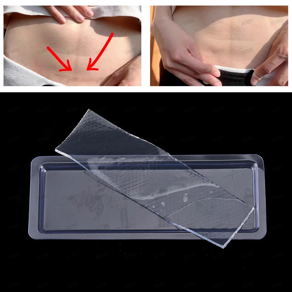 

10-100pcs 3.5*12cm Removal Silicone Gel Away Silicone Scar Sheets Silicon Patch Scars Caused By Injuries Burns Efficient Beauty
