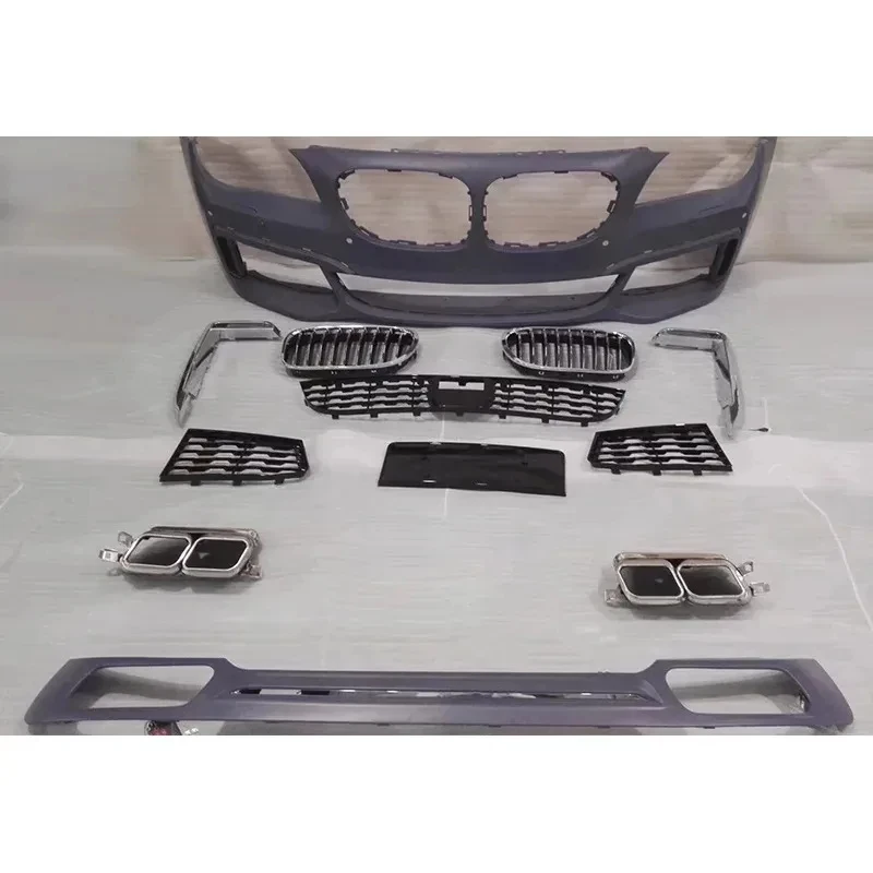 

For 7 Series F01 F02 2008-2015 Front Bumper & Rear Diffuser Set M760 Style Full Body Kit