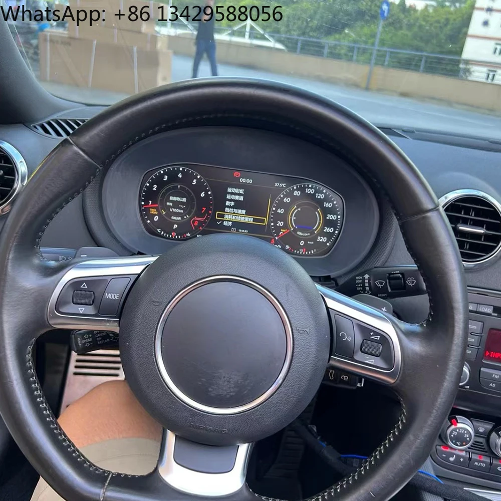 

Digital Cluster Virtual Cockpit for Audi TT LCD Instrument Panel Car Multimedia Player Dashboard Speed Meter Screen