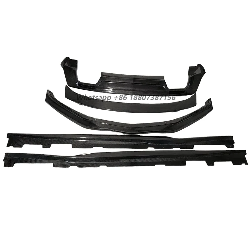 1le Design Body Kit for 2016-2017 Chevy Camaro with Side Skirts Front Lip Rear Diffuser Spoiler