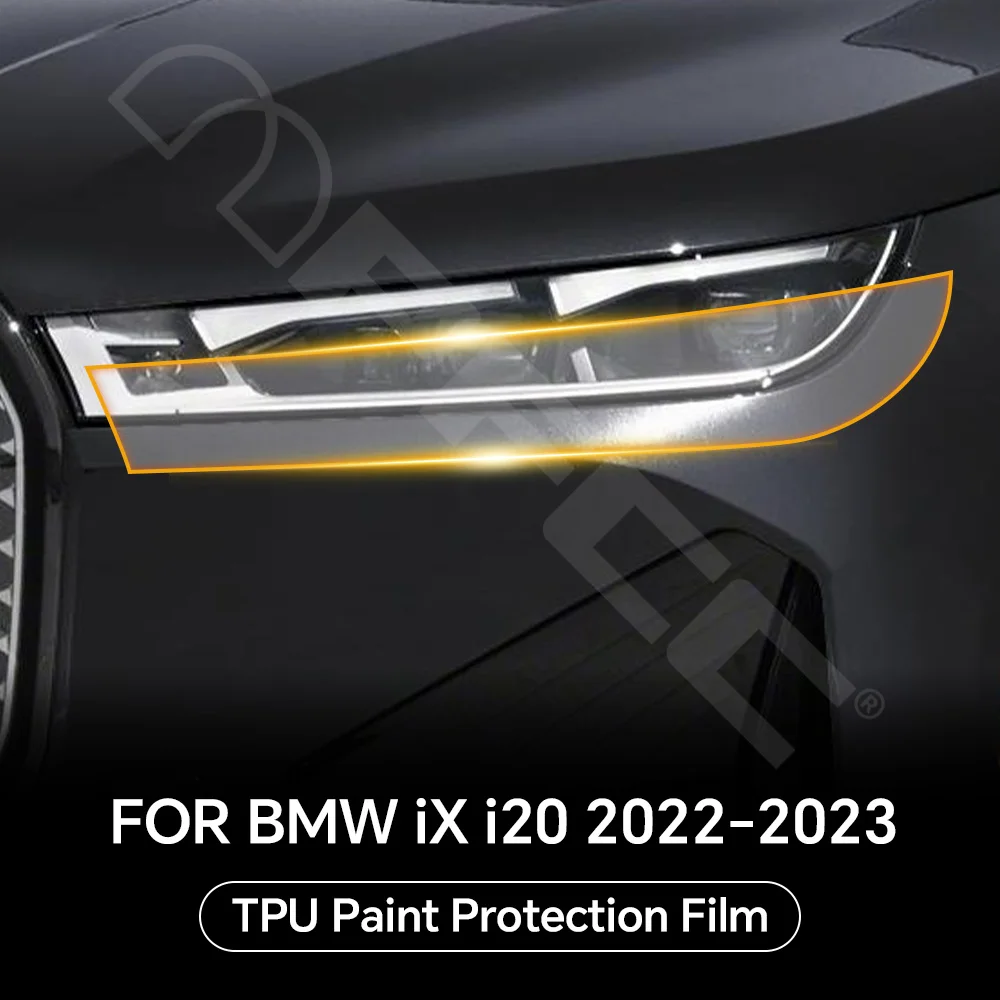 

Фара заднего вида, боковая юбка, защитная пленка из ТПУ для BMW iX i20 2022-2023, предварительно вырезанный PPF прозрачный бюстгальтер, устойчивый к царапинам комплект