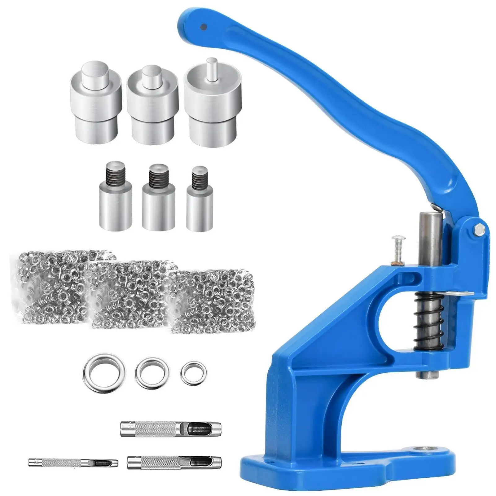 

Hand-operated eyelet button set leather button attaching machine, pneumatic eyelet button, hand-operated small manual press tool