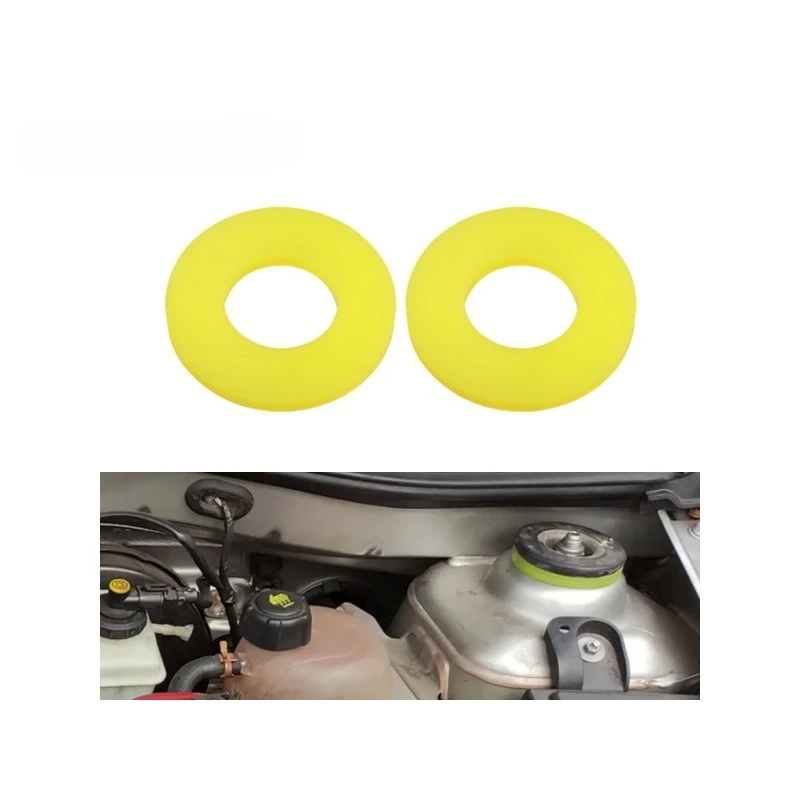 2 Peças de Protetores de Amortecedor para Suspensão de Automóveis, Anéis de Montagem Superior para Amortecedores de Direção