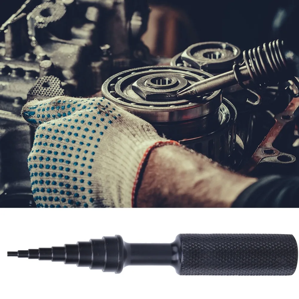 

Aluminum Alloy Bearing Remove Installer Black/Golden Bearing Disassembly Tool Steering Hub Carrier Tool Automotive Repair