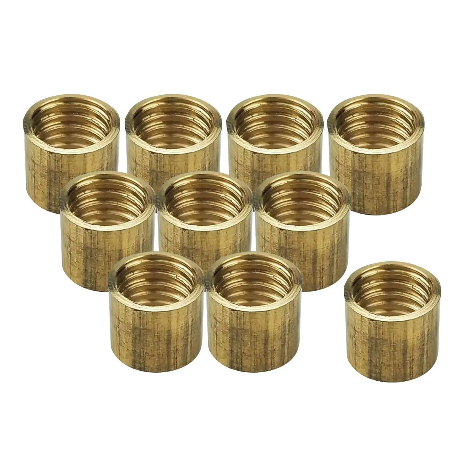 

Cue Stick Brass Ferrule Set Durable Billiard Head Repair Accessories for Pool and Snooker Cues